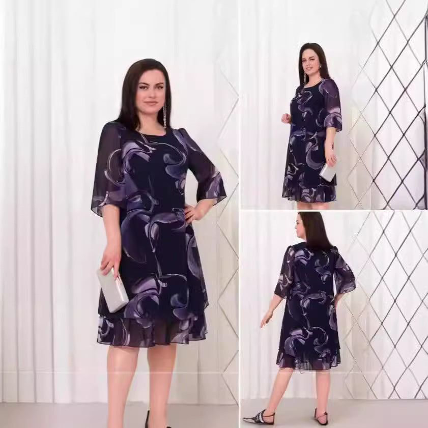Robe en mousseline