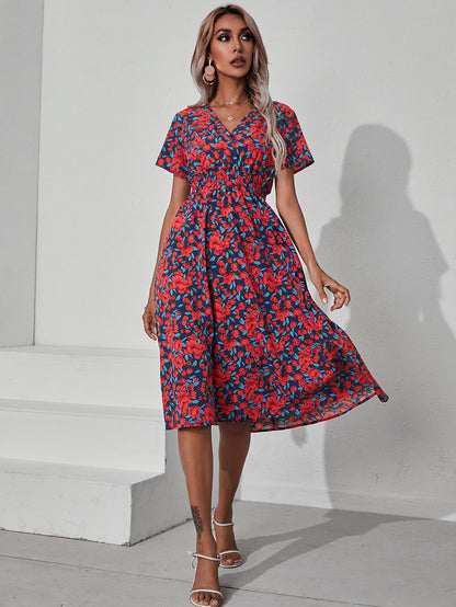 Robe à petites fleurs