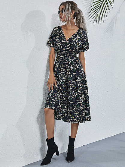 Robe à petites fleurs