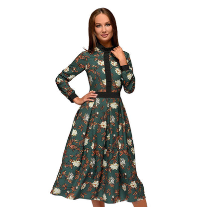 Robe avec coutures décoratives