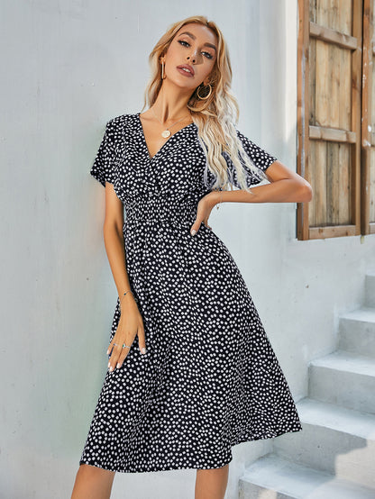 Robe à petites fleurs
